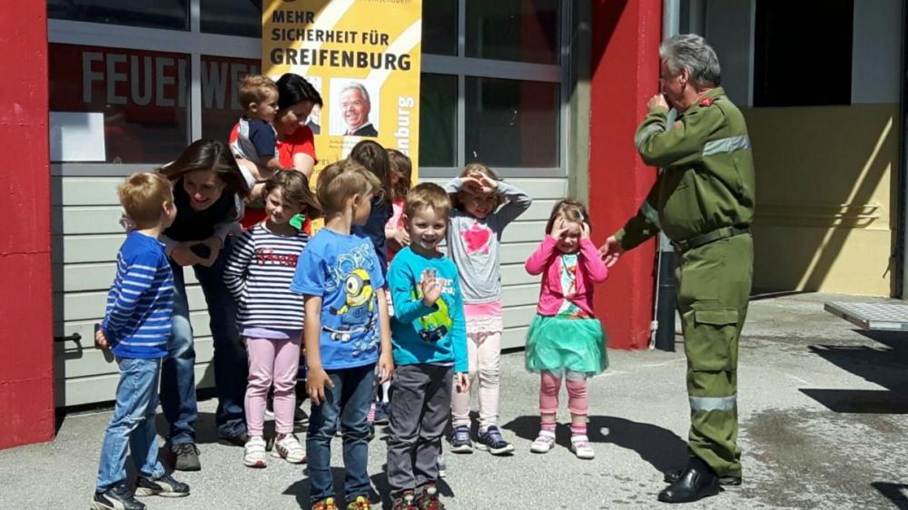 Der Kindergarten zu Besuch