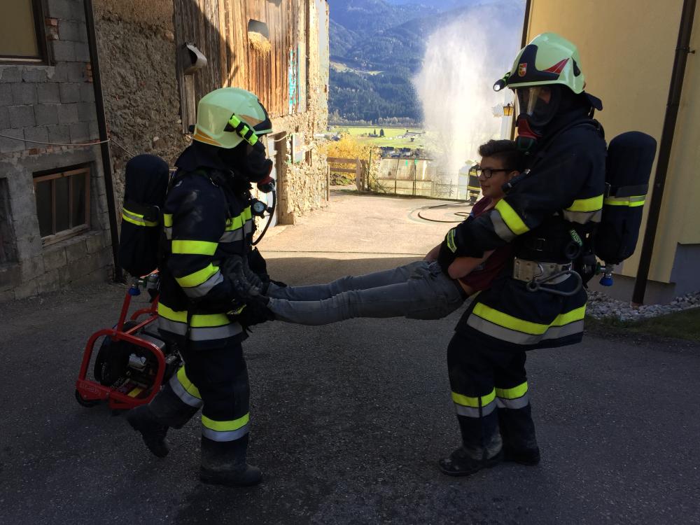 Wirtschaftsgebäudebrand am Emberg